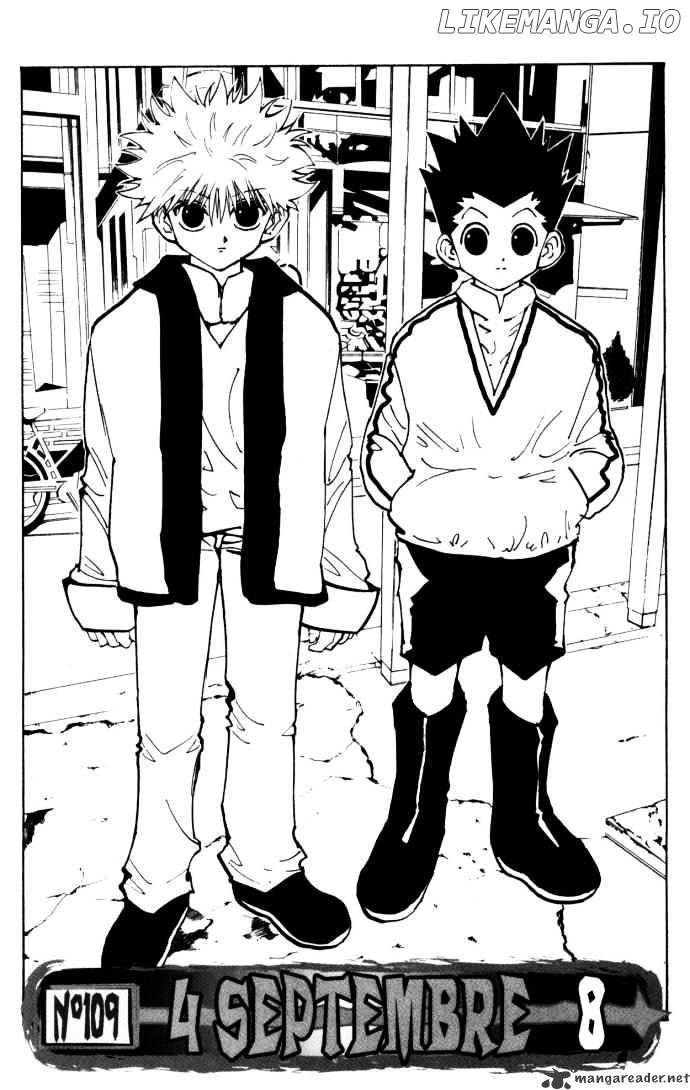Hunter x Hunter, Chapter 109 image 02